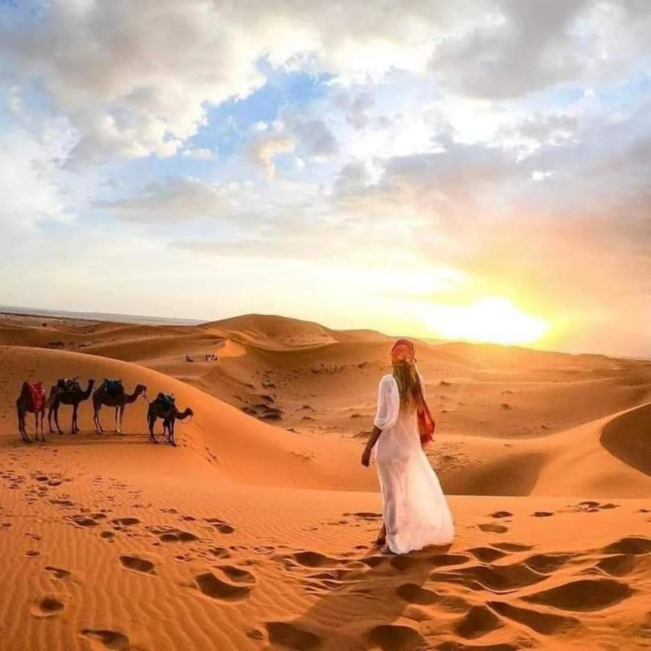 Desert Paradise Luxury Camp Merzouga Exteriér fotografie